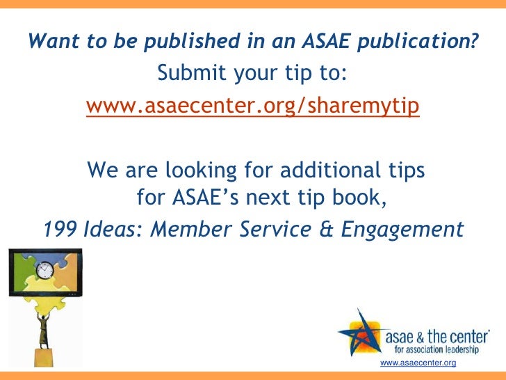 199 Ideas; Member Service and Engagement